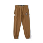 Bathing Ape Pant Fashion Brand Embroidery Overalls Men's Street Fashion Casual Pants