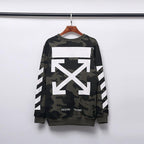 Bathing Ape Sweatshirts Autumn and Winter off Camouflage Arrow Men's Sweater