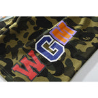 Bathing Ape Shorts Trendy Brand Camouflage Teeth Printed Men's Cotton Shorts