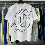 Godspeed T-shirts Skateboard Skull Junior Print Cotton Casual Short Sleeve Men and Women