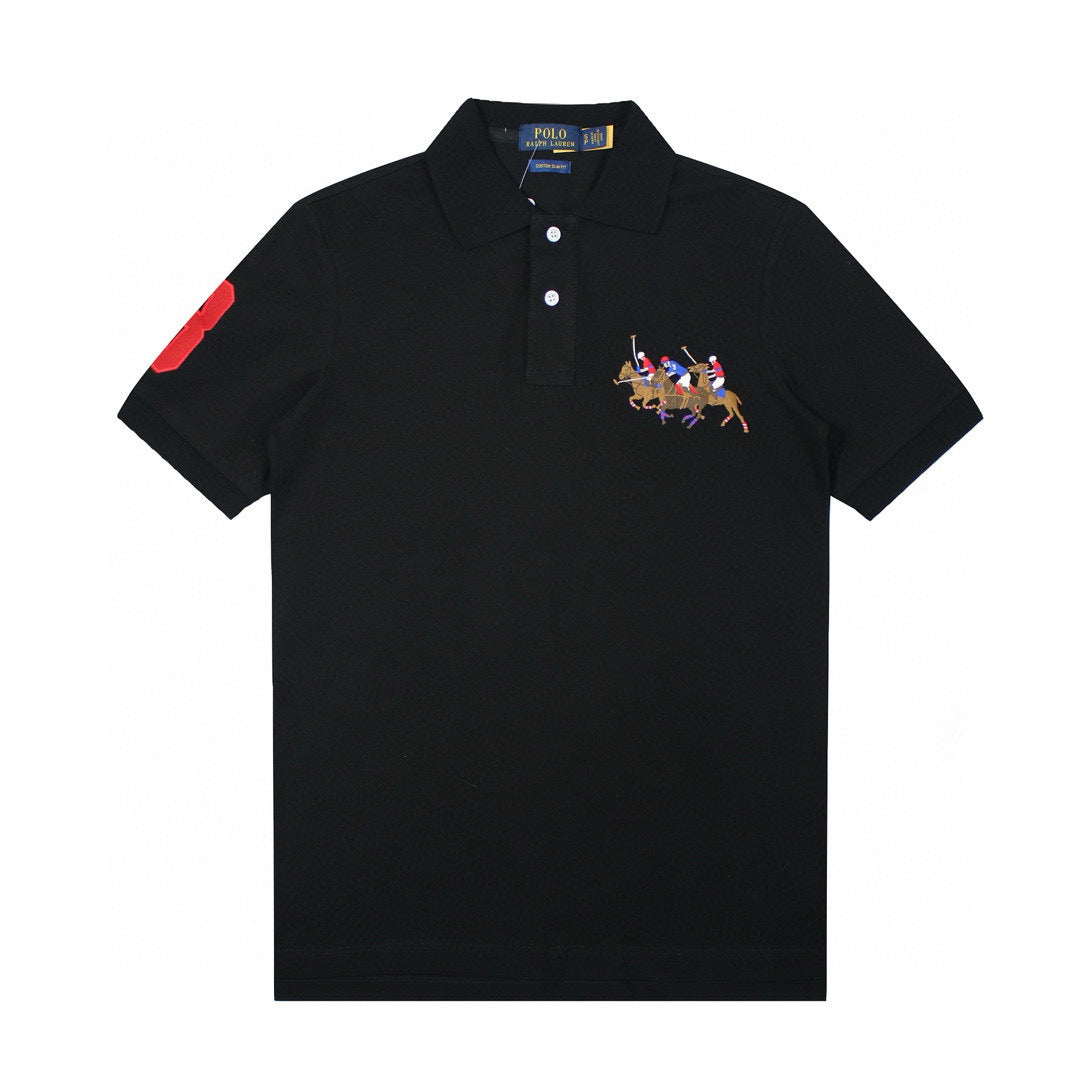 Polo Ralph Lauren a?? Black Custom Fit (Triple Players)
