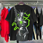 Godspeed T-shirts Mosaic Free Muse Printed Cotton Casual Short Sleeves Men and Women