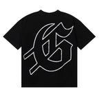 Godspeed T-shirts Skateboard Skull Junior Print Cotton Casual Short Sleeve Men and Women