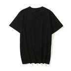Bathing Ape T-Shirt Summer Leisure Pullover Loose Cartoon Printed Short-Sleeved T-shirt for Women