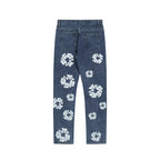 Denim Tears Outfit:Hoodie/Sweatpants (Separate Purchase Options) Casual Denim Jacket Coat Jeans Suit