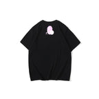 Bathing Ape T-Shirt Casual Pink T-shirt Short Sleeve