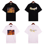 Denim Tears T-shirts Letter Portrait Short Sleeve T-Shirt