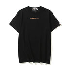 Bathing Ape T-Shirt Cartoon Round Neck Summer Printing Plus Size Short-Sleeved Casual T-shirt