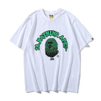 Bathing Ape T-Shirt Summer Camouflage Ape Head Short Sleeve T-shirt