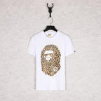 Bathing Ape T-Shirt Summer Leopard Print Short Sleeve T-shirt