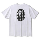 Bathing Ape T-Shirt Summer Ape Head Printed Short Sleeve T-shirt
