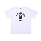 Bape Bearbrick T-Shirt Casual Letter Printed Round Neck Short Sleeve