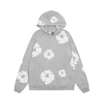 Denim Tears Outfit:Hoodie/Sweatpants (Separate Purchase Options) Loose Hooded Sweatshirt Casual Sweatpants