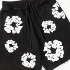 Denim Tears Shorts Foam Loose Casual Shorts
