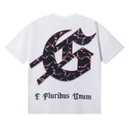 Godspeed T-shirts Technology Gaze Skull Printing Cotton Casual Short Sleeve Men and Women